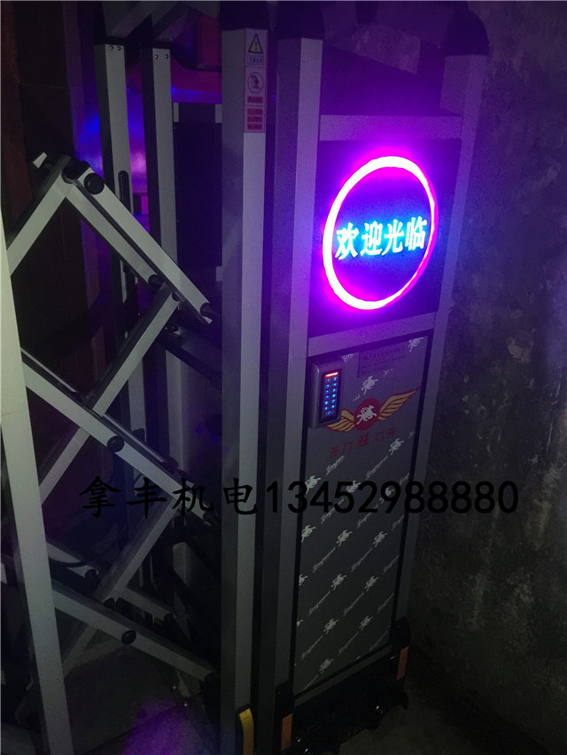 中鐵十一局刷卡電動(dòng)門(mén)